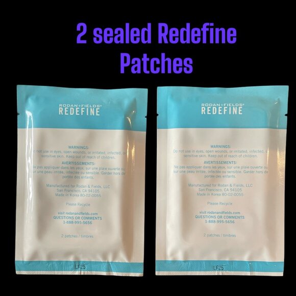 Rodan & Fields Redefine Skincare Lot With Patches Tablets & Exfoliator tip/pads - Picture 3 of 5